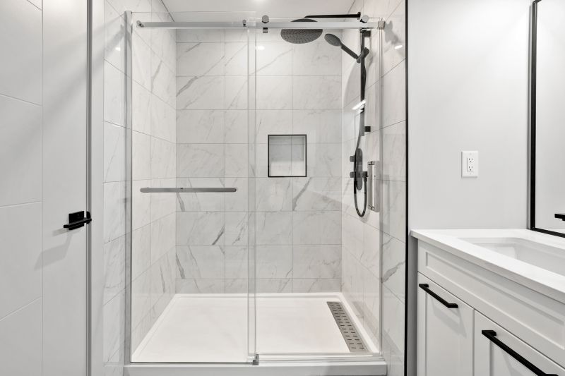 Elegant Glass Shower Enclosure
